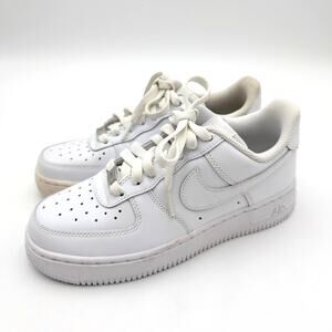 Nike Air Force 1 '07 Low Top Sneakers Shoes Women's White Size US6 EU36.5